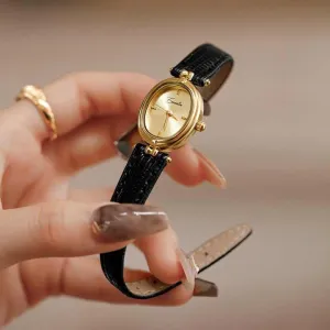 ساعة Aimgal كوارتز فرنسية عتيقة بشعار قابل - Aimgal Customizable Logo French Vintage Quartz