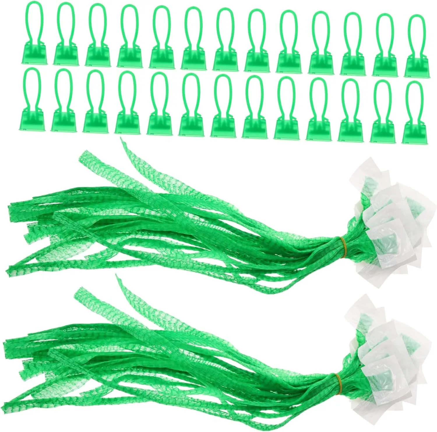 100pcs Reusable Mesh Produce Bags Lightweight Tear Resistant Egg Mesh Pouches for Fruits Vegetables Grocery Storage Breathable Alternative to Single Use Bags
