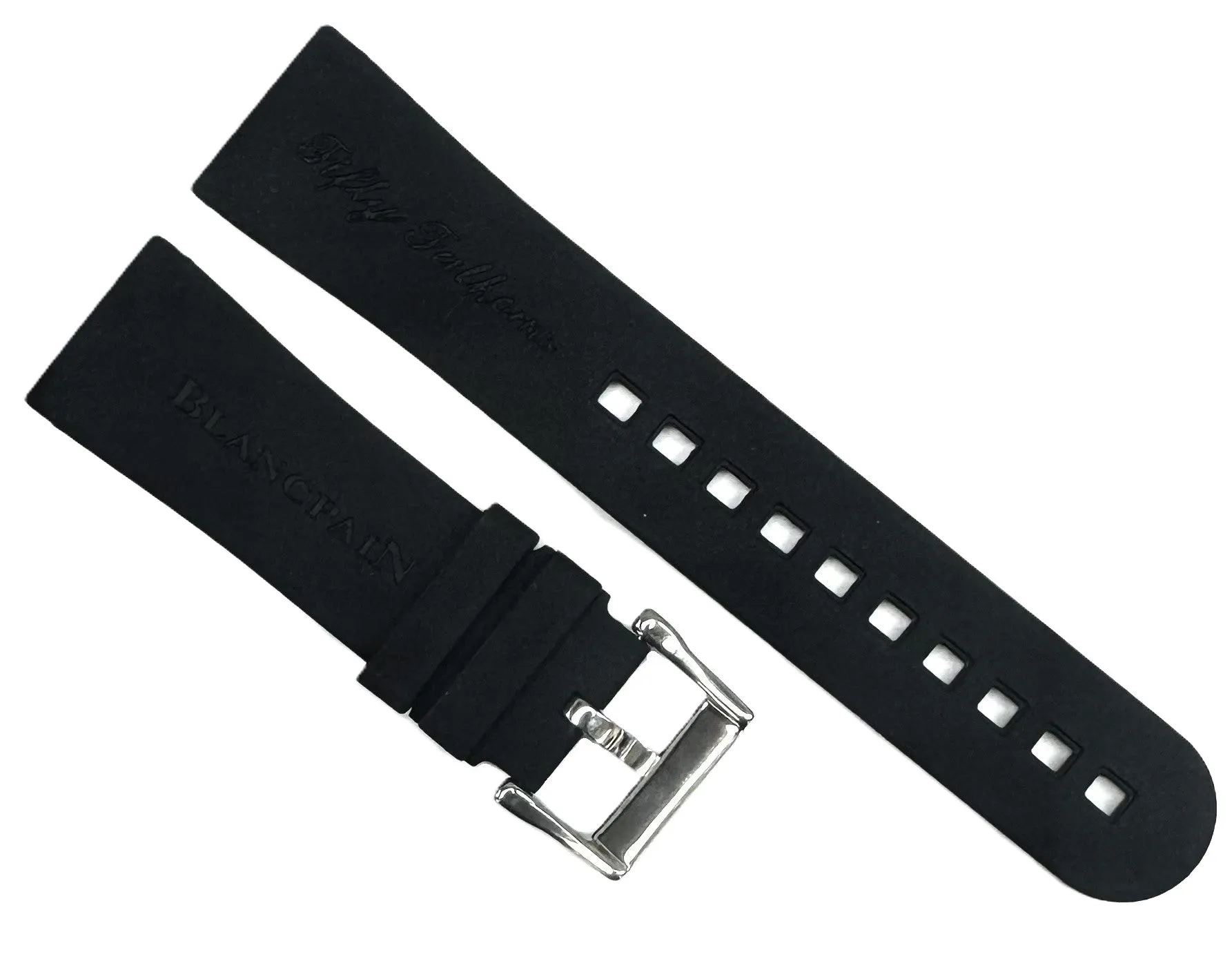 23x20 mm High-Quality Rubber Watch Band for BLANC PAIN Watches
