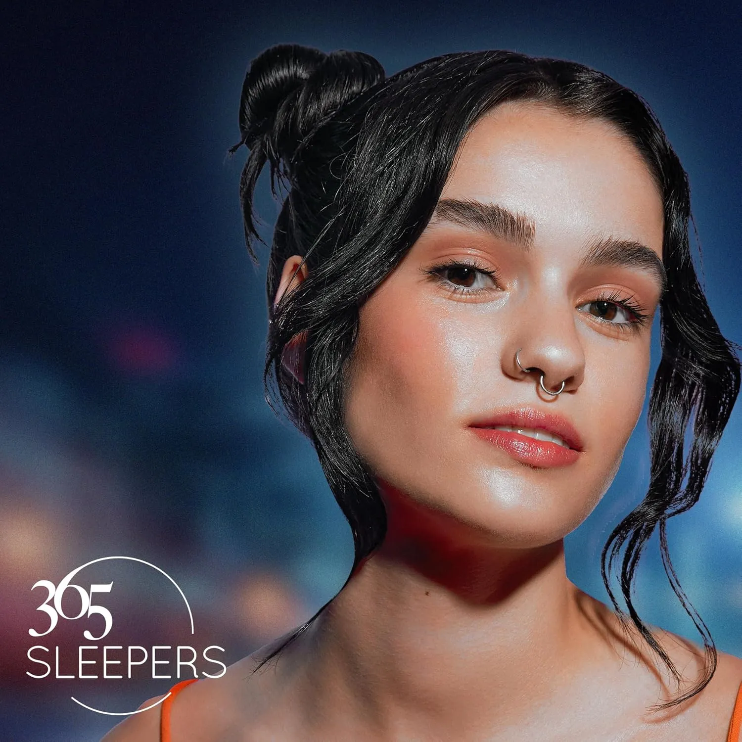 365 Sleepers Titanium Implant Grade 18G Hexagonal Septum Jewelry Hinged Segment Ring Body Piercing Hoop Lip Rings Helix Cartilage Rook Sleeper Earrings 8mm  10mm
