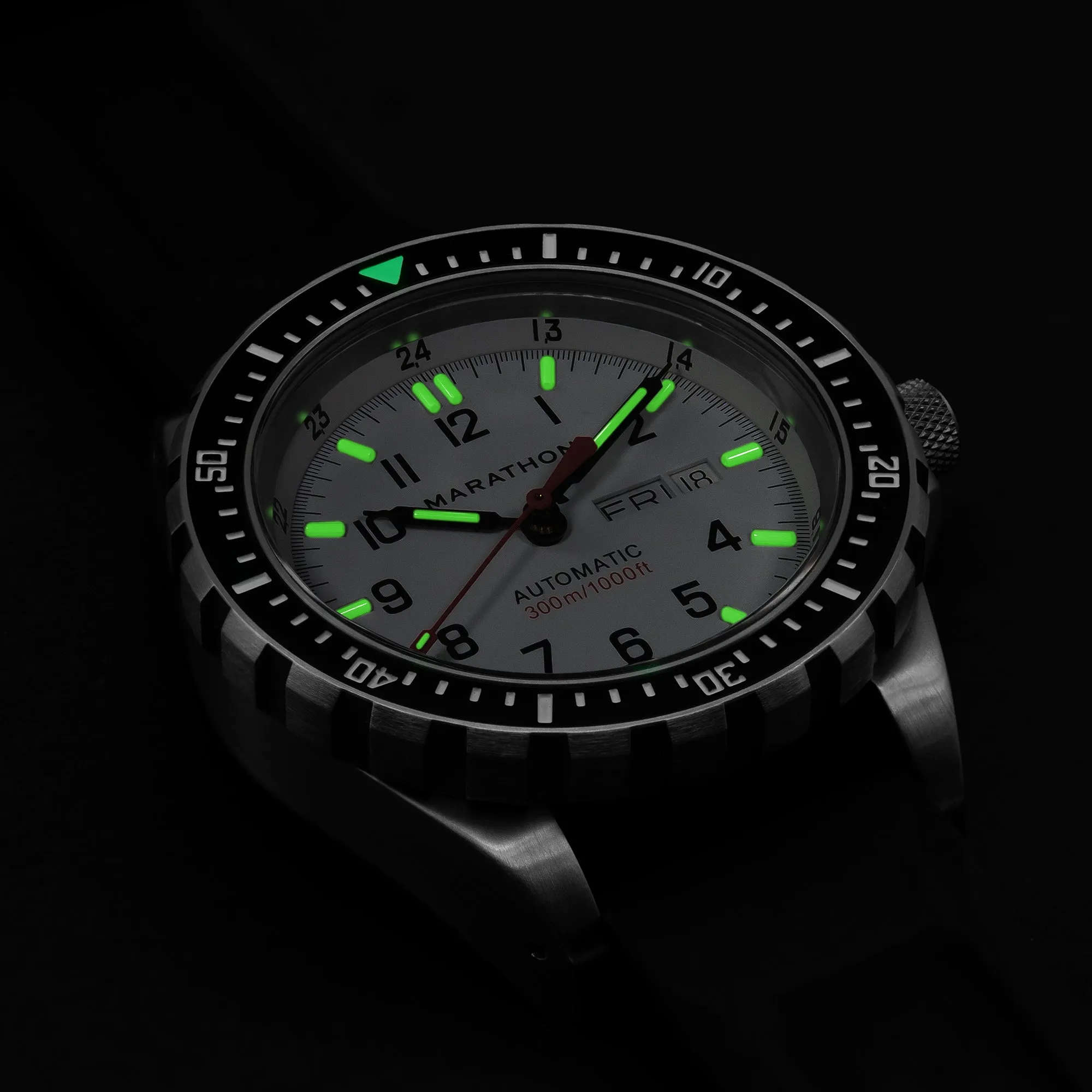 46mm Arctic Edition Jumbo Day/Date Automatic (JDD) with Stainless Steel Bracelet