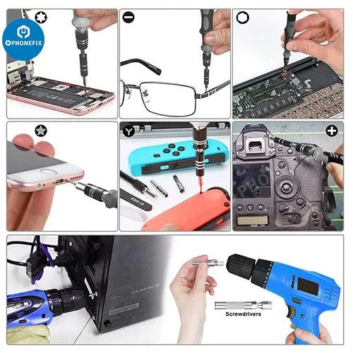 All in 1 Professional Electronic Laptop PC Tablet Phone Repair Toolkit