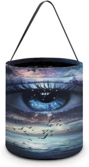 Angel Tears Halloween Candy Bag Candy Tote Bucket Gift Bags Party Supplies for Women Men