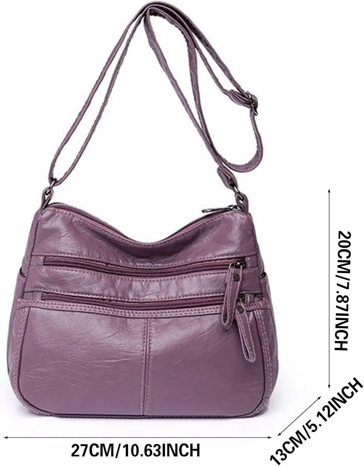 Anti Theft Crossbody Bags for Women Lightweight Quilted Fabric Handbags for Women Womens Vacation Shoulder Bag(One Size)