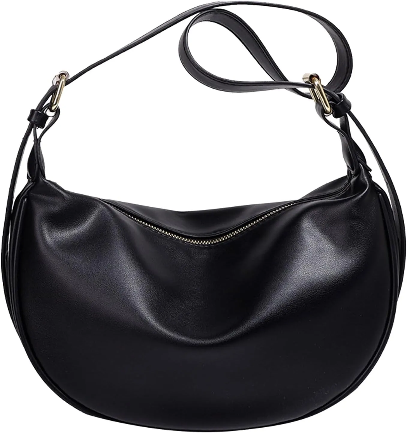 Anti Theft Crossbody Bags for Women Waterproof Nylon Crossbody Bags for Woman Trendy Trendy Clutch Saddle Bag(Brown)