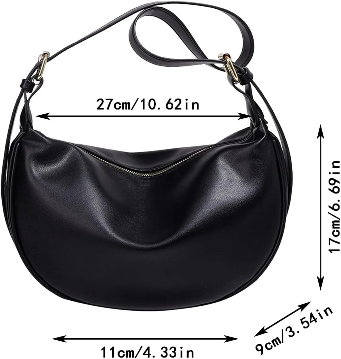 Anti Theft Crossbody Bags for Women Waterproof Nylon Crossbody Bags for Woman Trendy Trendy Clutch Saddle Bag(Brown)