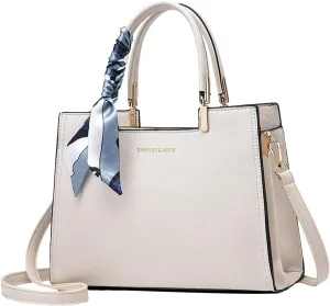 Anti Theft Shoulder Bags for Woman Lightweight Tote Shoulder Bags Satchel Black Purses Temperament Clutch Purse(BU2)