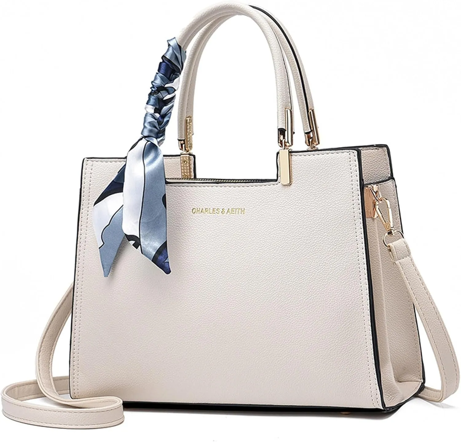 Anti Theft Shoulder Bags for Woman Lightweight Tote Shoulder Bags Satchel Black Purses Temperament Clutch Purse(BU2)