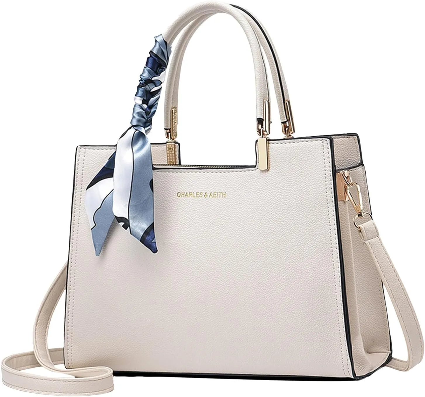 Anti Theft Shoulder Bags for Woman Lightweight Tote Shoulder Bags Satchel Black Purses Temperament Clutch Purse(BU2)