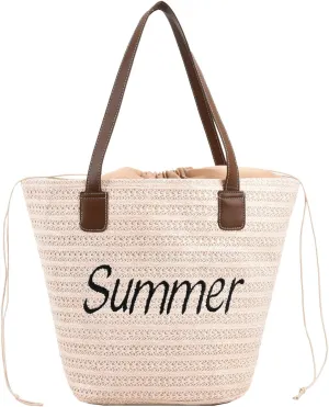 Anti Theft Shoulder Bags for Woman Women's Shoulder Bags Tote Satchel Carry Options for Work and Daily Use(White)