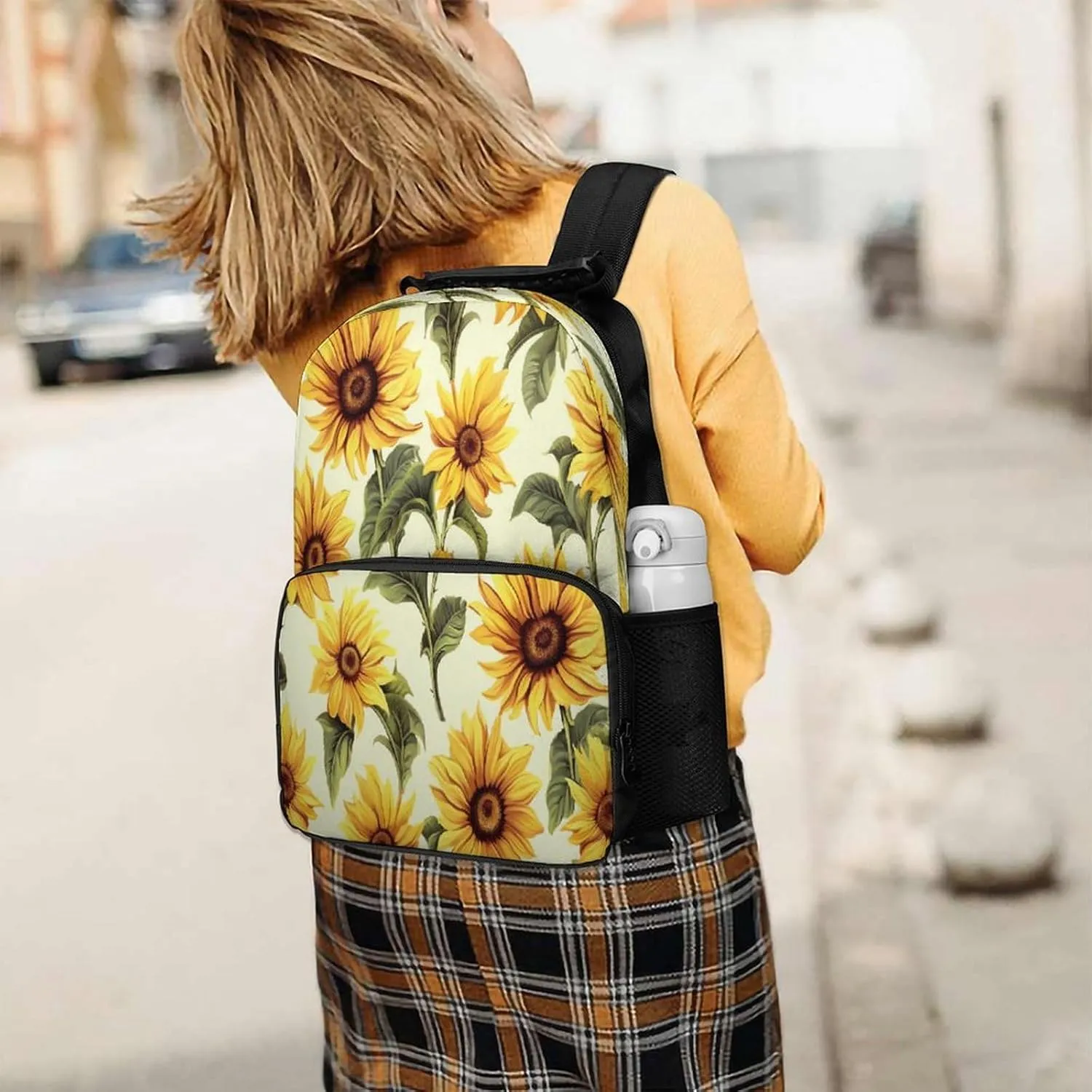 Backpacks Summer Sunflower Travel Bag Business Work Laptop Backpack
