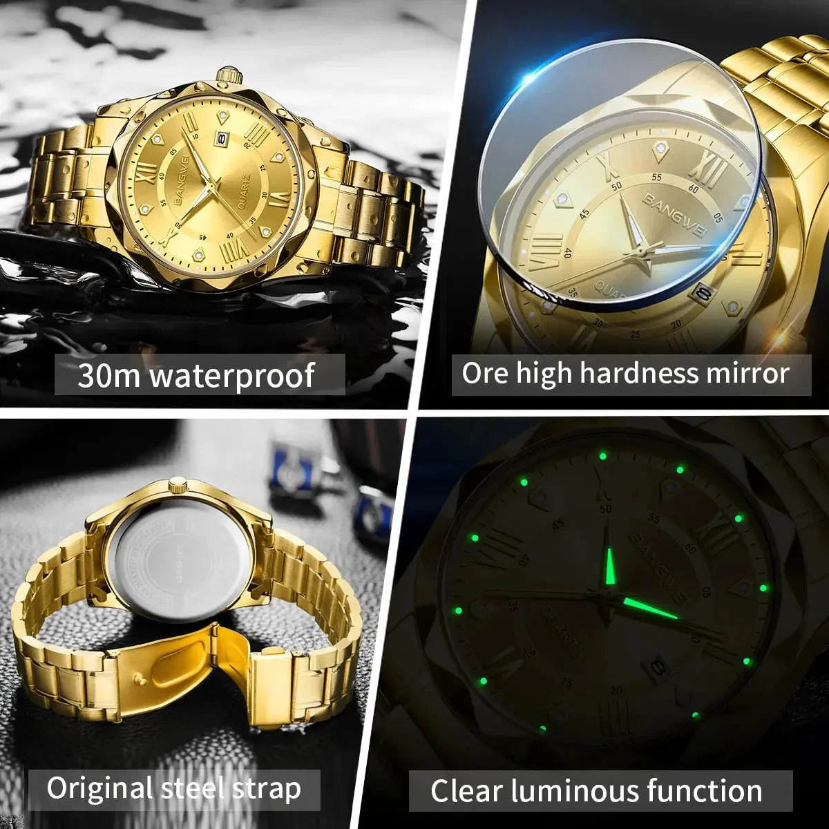 BangWei Men's Luxury Watch