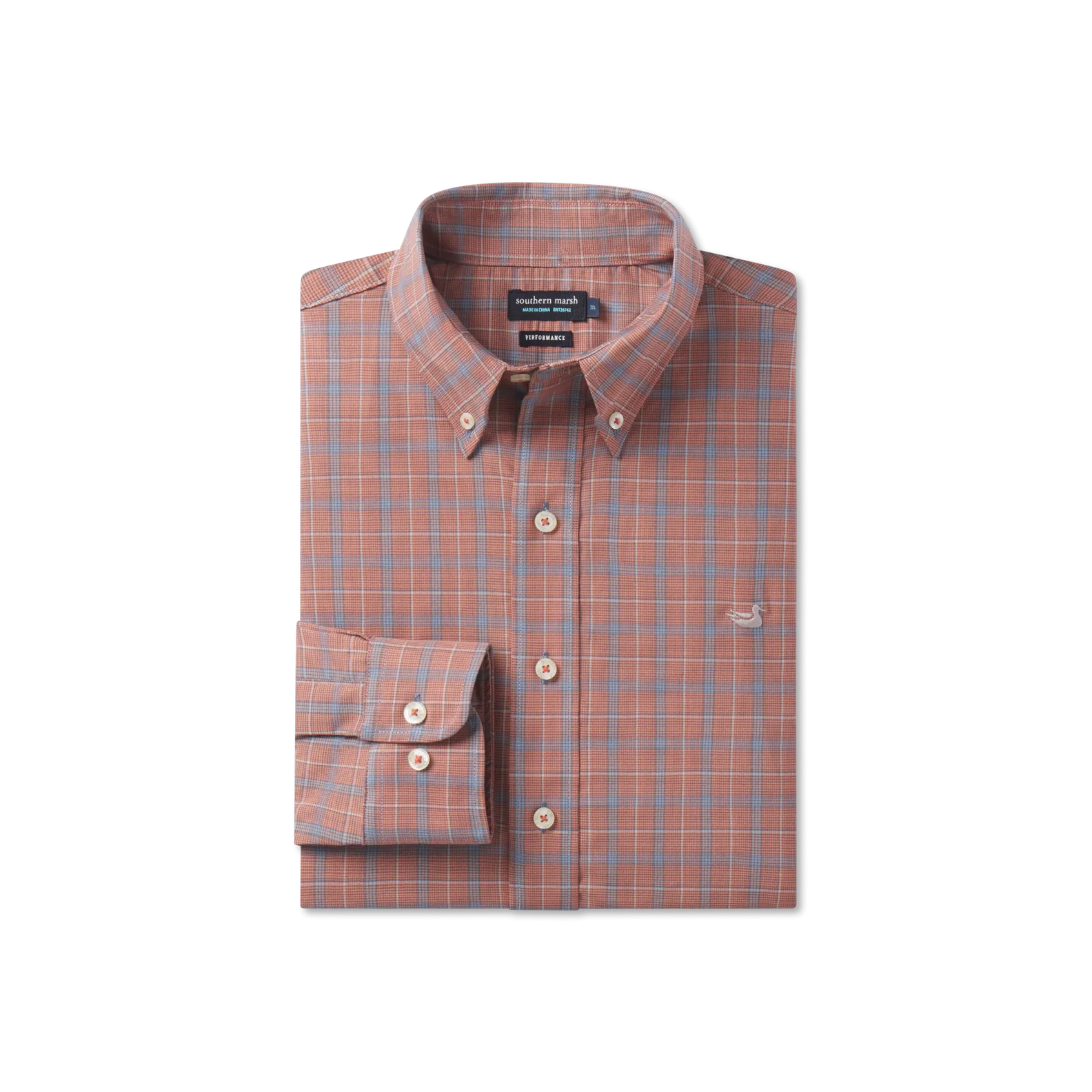 Bastrop Performance Check Dress Shirt