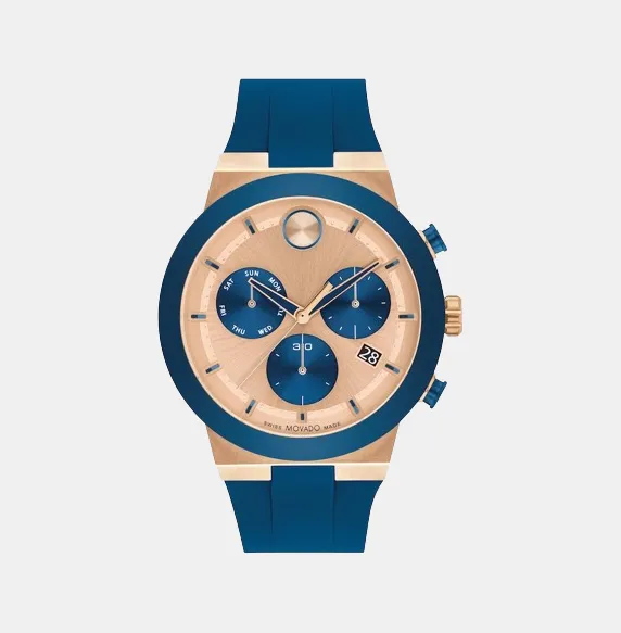 Bold Fusion Men's Silicon Chronograph Watch 3601139