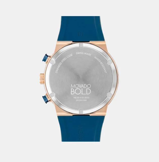 Bold Fusion Men's Silicon Chronograph Watch 3601139