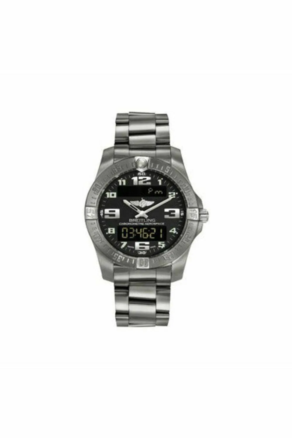 breitling professional aerospace evo 43mm titanium men's watch