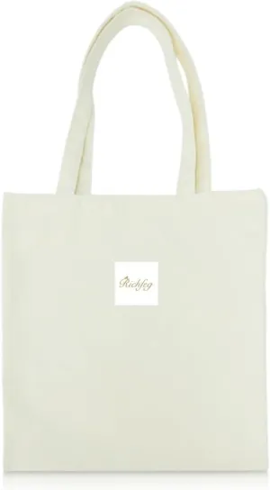 Canvas Tote Bag Lightweight Multi-Purpose Reusable Grocery Bags Travel Totes Shopping Bags