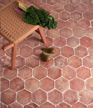 Ca'Pietra Marlborough Terracotta Hexagon