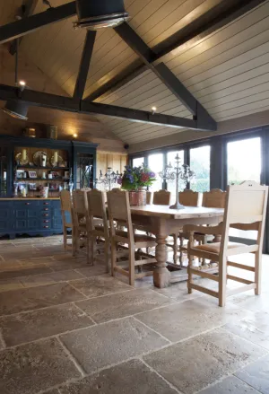 Ca'Pietra Medieval Bourgogne Limestone - Weathered Finish