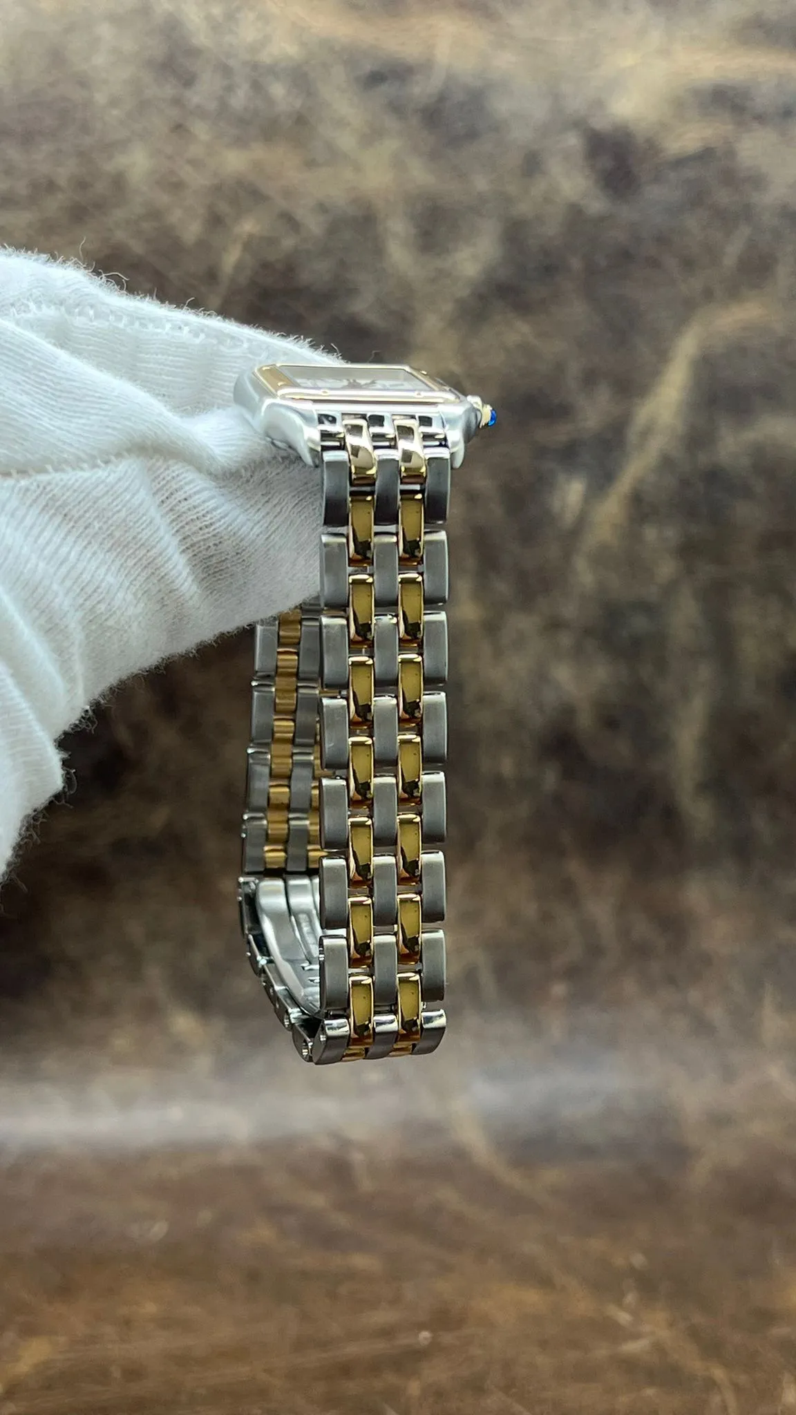 Cartier Panthere 4023 W2PN0006 Silver Roman Dial Quartz Women's Watch