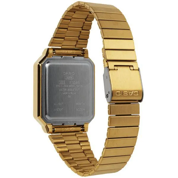 Casio Vintage Collection Digital Watch A100WEG-9AVT Gold