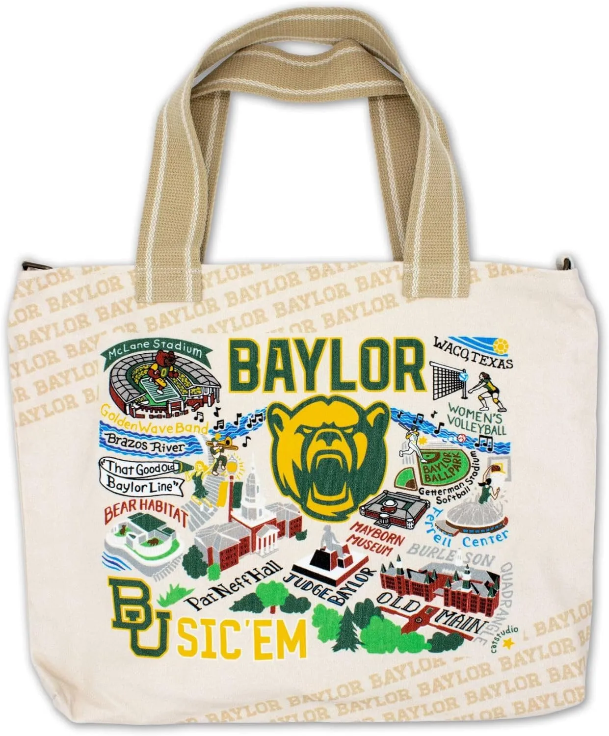Catstudio Collegiate Tote Bag