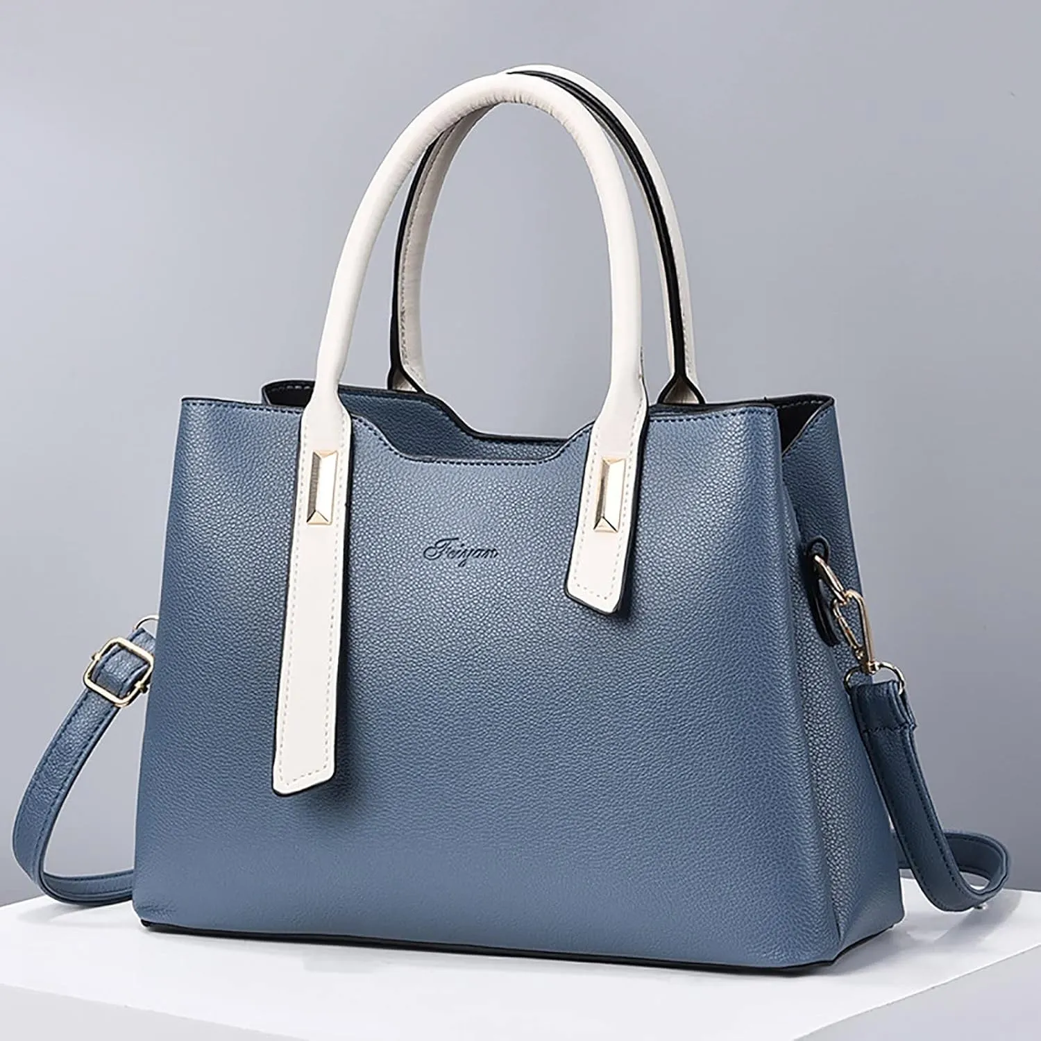 Classic Zipper Shoulder Bags for Women Top Handle Ladies Shoulder Bags Medium Cross Body Bag for Women