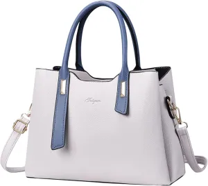 Classic Zipper Shoulder Bags for Women Top Handle Ladies Shoulder Bags Medium Cross Body Bag for Women