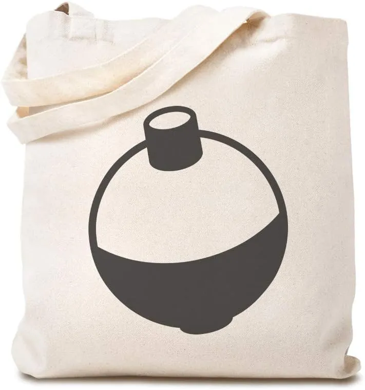 Custom Canvas Tote Shopping Bag Fishing Floats Hobbies Fishing Reusable Beach for Women