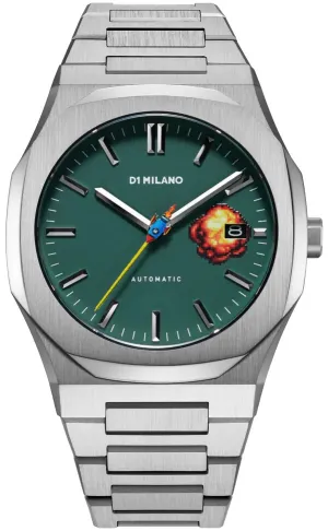 D1 Milano Watch AutoMTico Retro Green