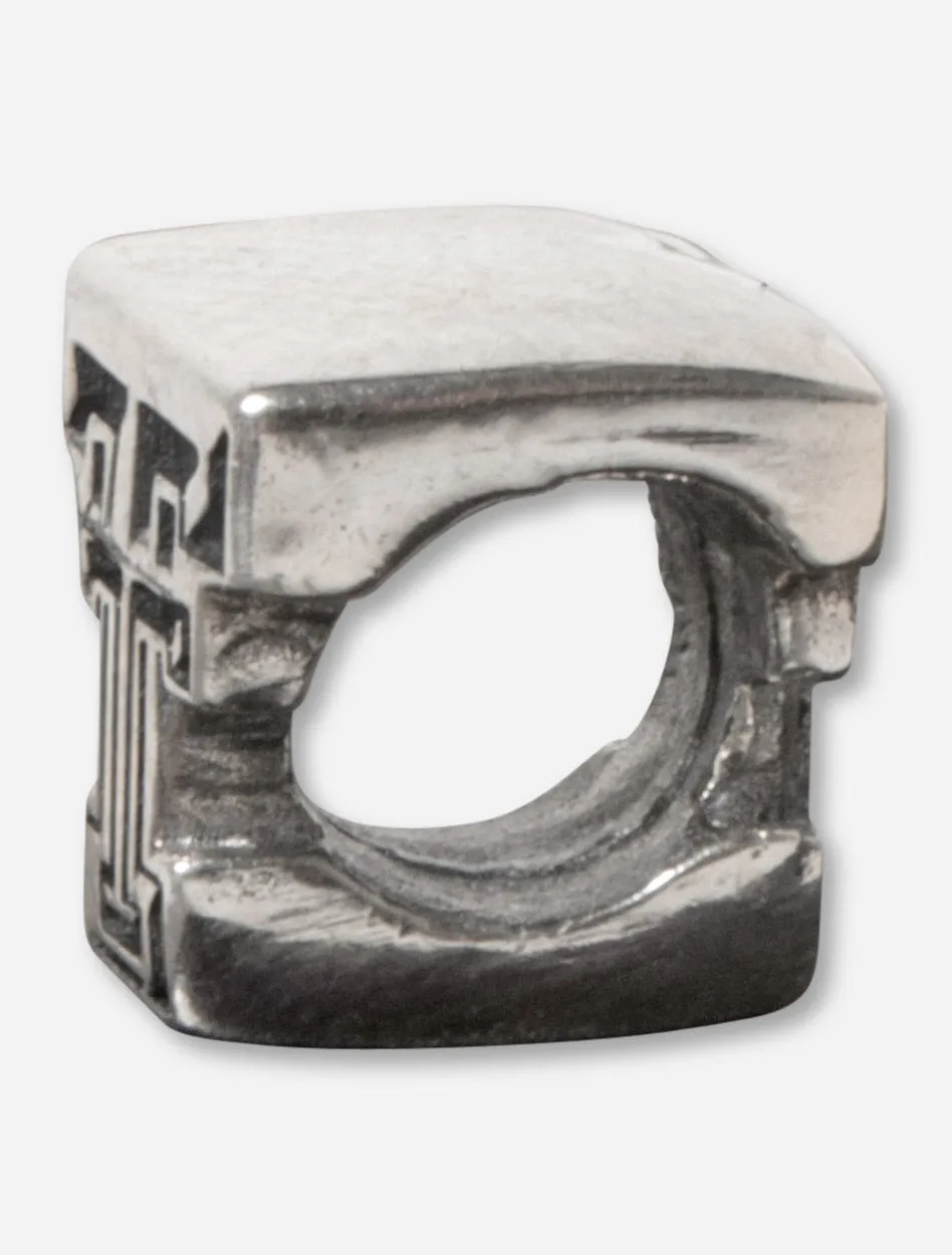 DaynaU Texas Tech Double T Sterling Silver Bead