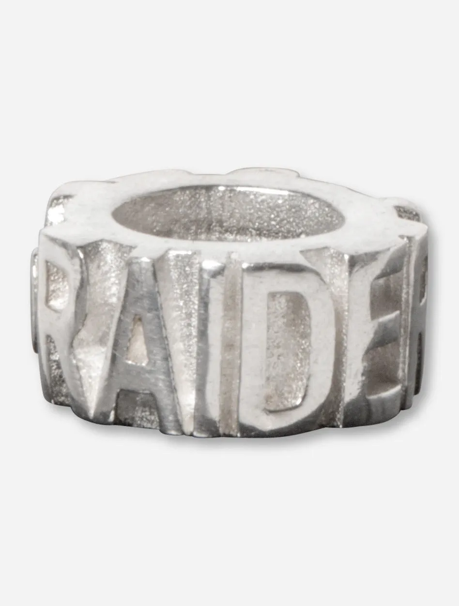 DaynaU Texas Tech Red Raiders Sterling Silver Bead