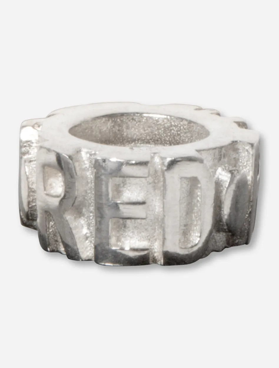 DaynaU Texas Tech Red Raiders Sterling Silver Bead