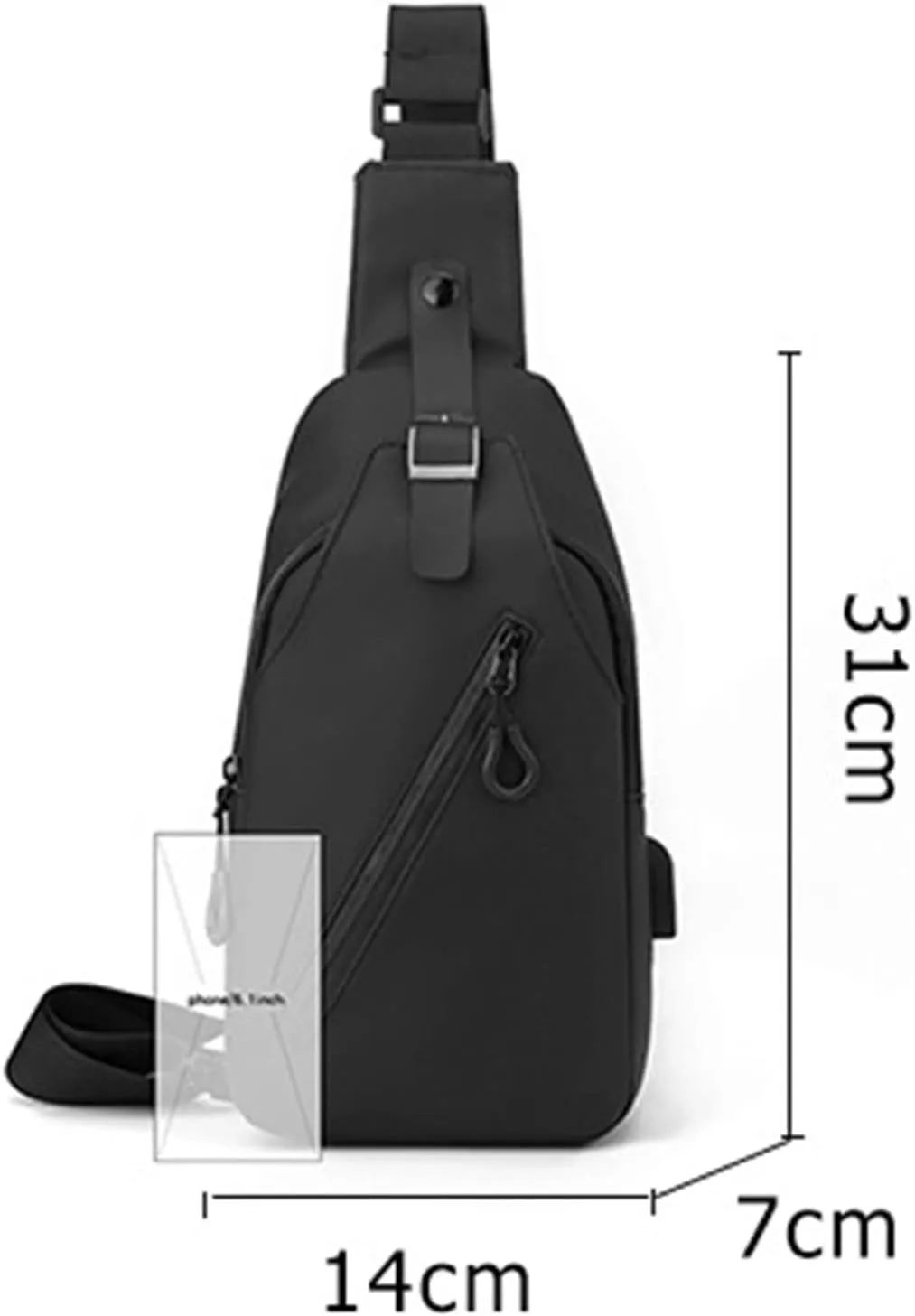 Designer Crossbody Bag for Women Mini Phone Purses with Crossbody Strap and Wallet Handbag with Zipper