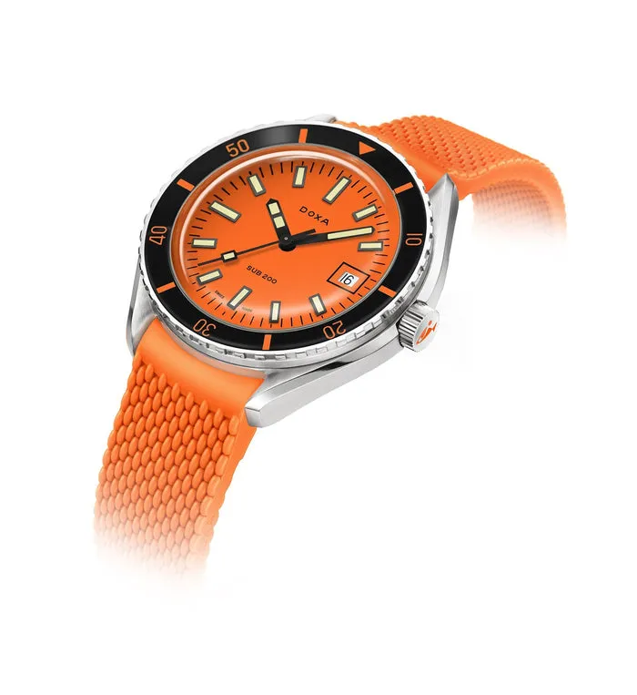 DOXA Sub 200 Professional Rubber Small - 799.10.351.10