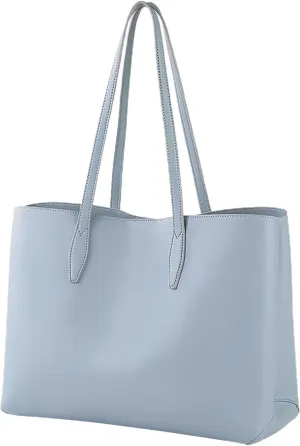 Elegant Satchel Bags for Women Lightweight Tote Shoulder Bags Satchel Black Purses Cute Spring Purse(Blue)