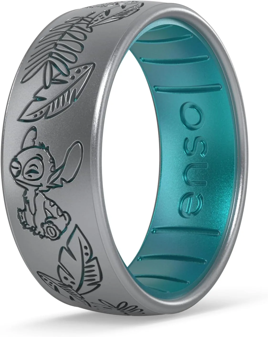 Enso Rings Disney Lilo & Stitch Silicone Ring Collection - Comfortable and Flexible Design
