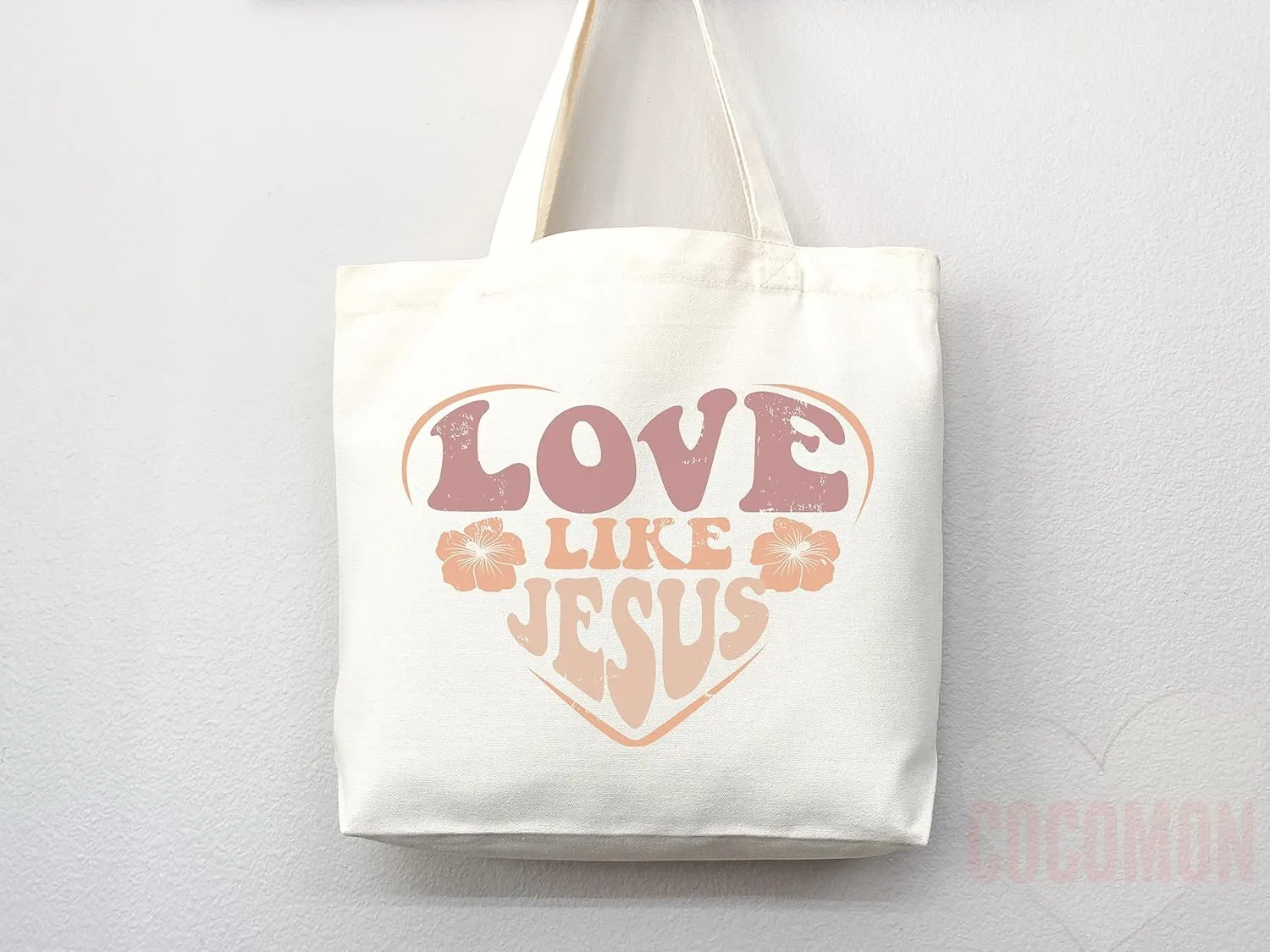 Faithful Christian Eco-Friendly Canvas Tote Bags - Inspirational Religious Totes, Bible Verses, Cross Designs, Church Gifts, Reusable Shopping Bags, Sustainable Carry-All (Tote Bag   Matching Pouch)