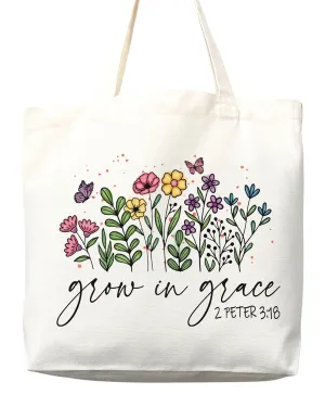 Faithful Christian Eco-Friendly Canvas Tote Bags - Inspirational Religious Totes, Bible Verses, Cross Designs, Church Gifts, Reusable Shopping Bags, Sustainable Carry-All (Tote Bag   Matching Pouch)