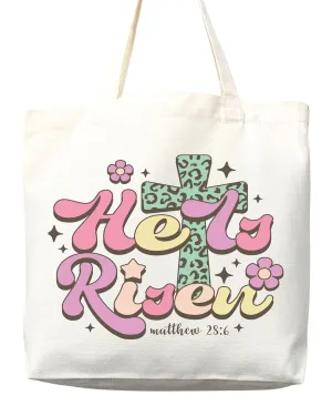 Faithful Christian Eco-Friendly Canvas Tote Bags - Inspirational Religious Totes, Bible Verses, Cross Designs, Church Gifts, Reusable Shopping Bags, Sustainable Carry-All (Tote Bag   Matching Pouch)