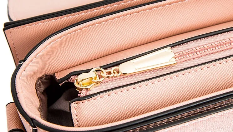 Fashion Chain Square Bag Diamond Lock