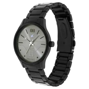 Fastrack Bare Basics Analog Grey Dial Men's Watch