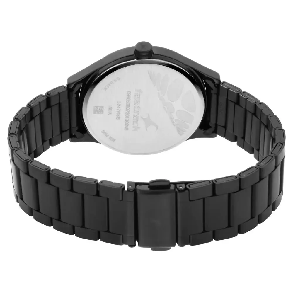 Fastrack Bare Basics Analog Grey Dial Men's Watch