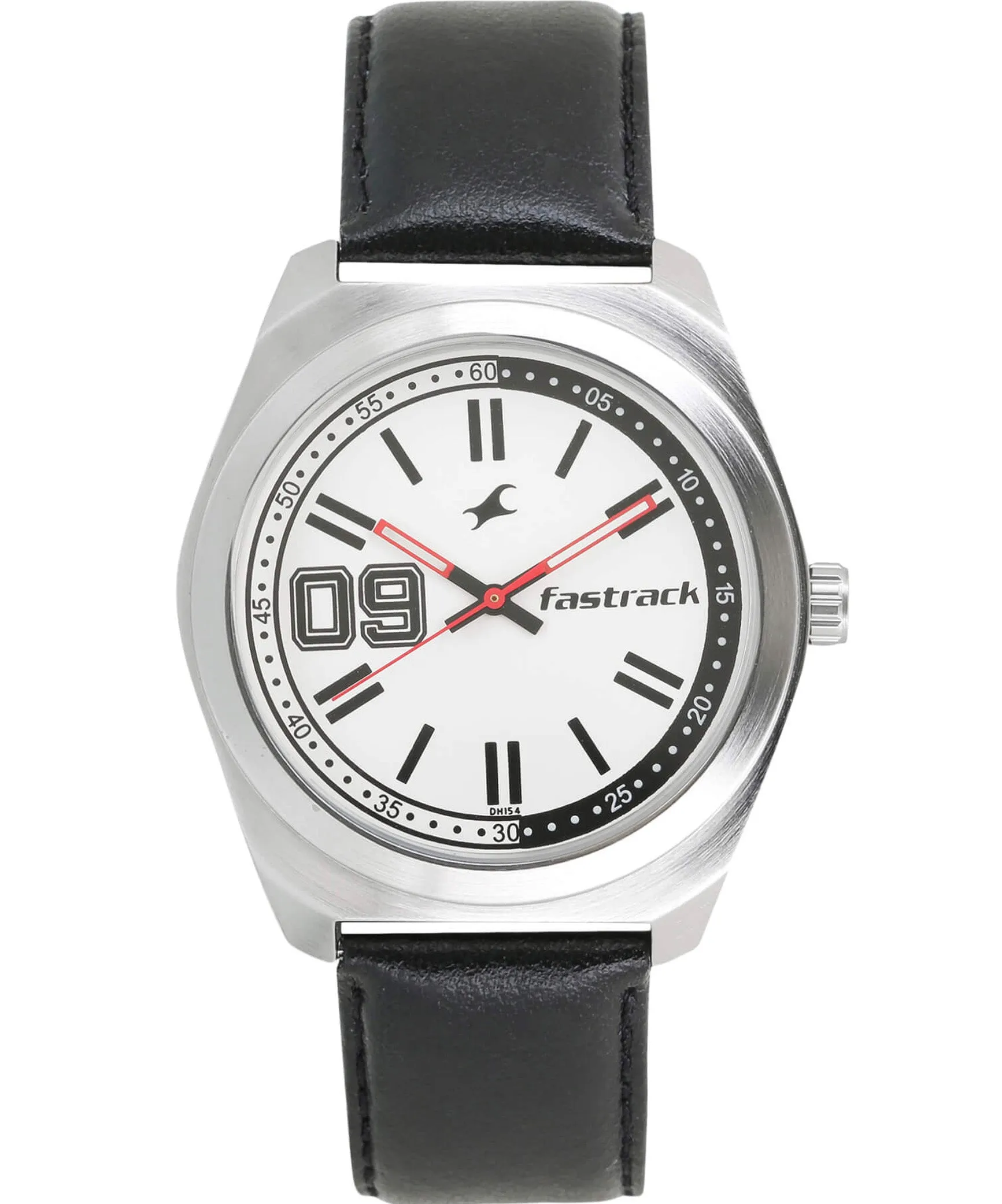 Fastrack, Men’s Watch Analog, White Dial   Leather Strap, 3174SL02