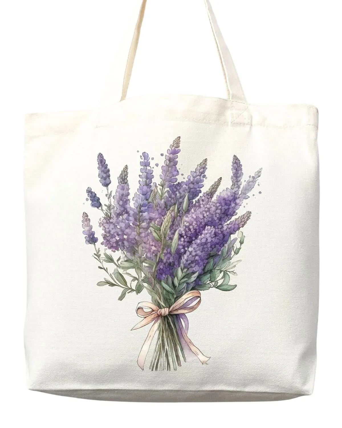 Flower Tote Bag Floral Canvas Tote Shopper Gift for Flower Lovers, Teachers, Library Bag Reusable Grocery Bag Eco-Friendly Readers' Tote Library Tote Librarian Gift (Tote Bag   Matching Pouch)