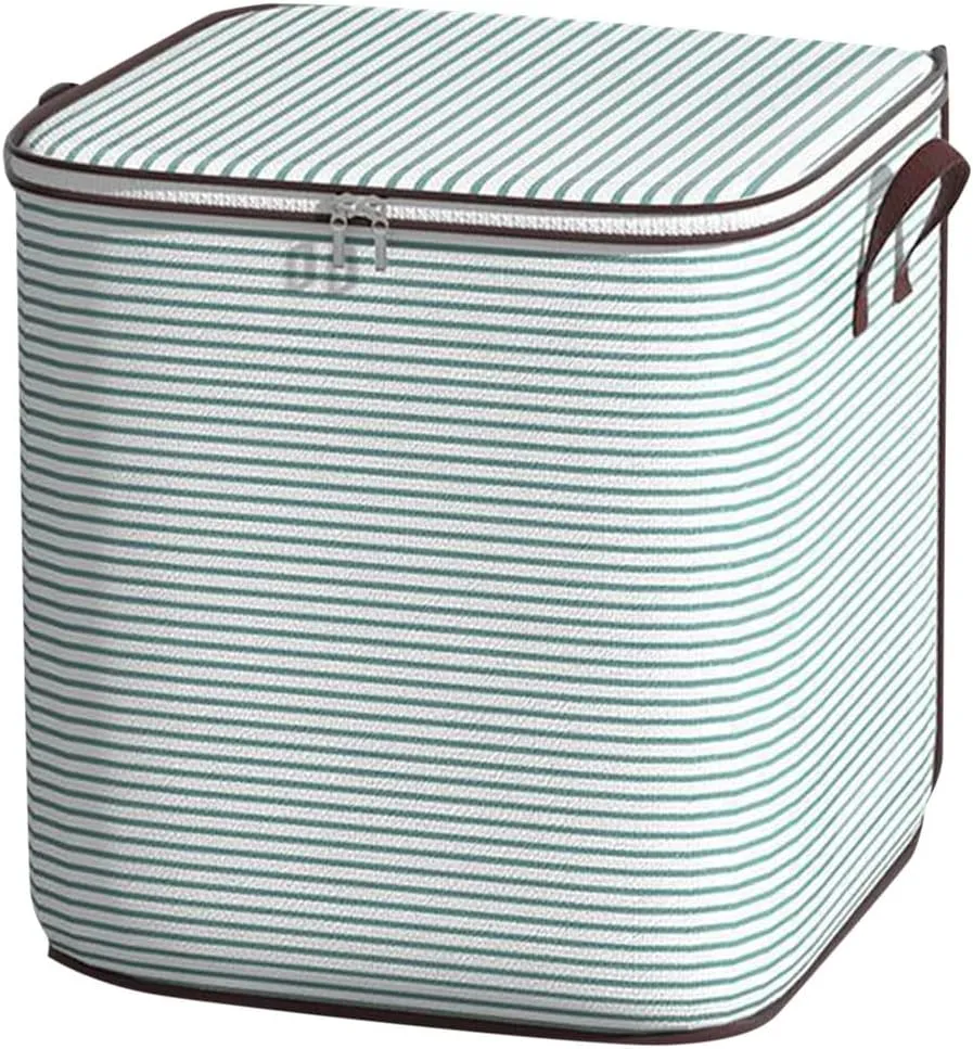 Foldable Organization and Storage with Sturdy Handle & Zipper Moving Bags Under Bed Storage Containers Clothing Storage Large Storage Bags for Comforter, Blankets, Bedding, Closet