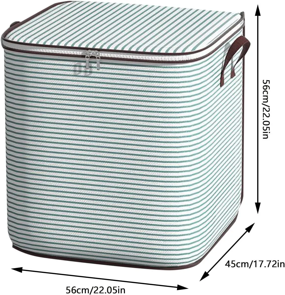 Foldable Organization and Storage with Sturdy Handle & Zipper Moving Boxes Under Bed Storage Containers Clothing Storage Organizer Large Storage Bags for Bedding, Blankets, Comforter, Closet