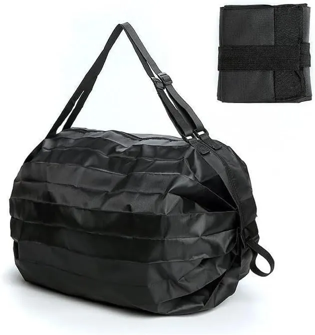 Foldable Storage Bag With Handle Portable Travel Camouflage Handbags Large Capacity Shopping Bag(1)