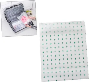 Garneck Semi-plastic Travel Pouch Storage Bag Luggage Organizer Travel Packing Organizer 50 Cm Clear