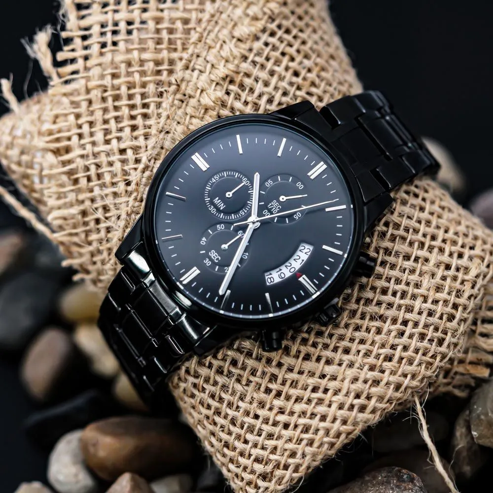 Gift for Husband Anniversary Gifts for Him, Waterproof Watch